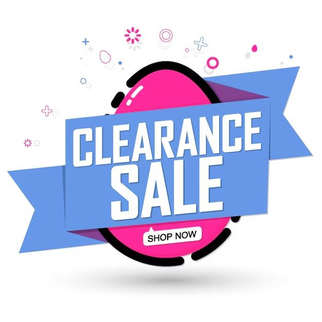 Clearance Sale